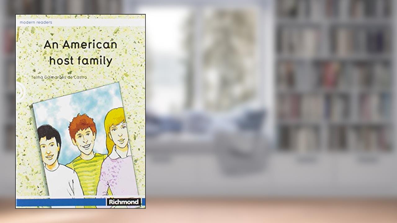 Capa de An American host family, do autor Telma Guimarães de Castro