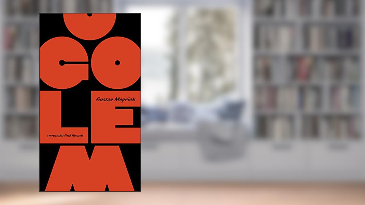 Capa de O Golem, do autor Gustav Meyrink