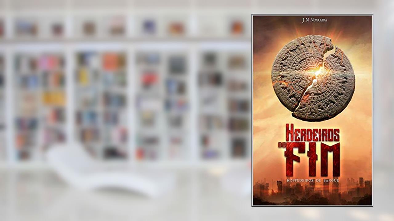Capa de Herdeiros do Fim : Hospedeiros de Sangue, do autor Nino Nogueira; Nino Nogueira