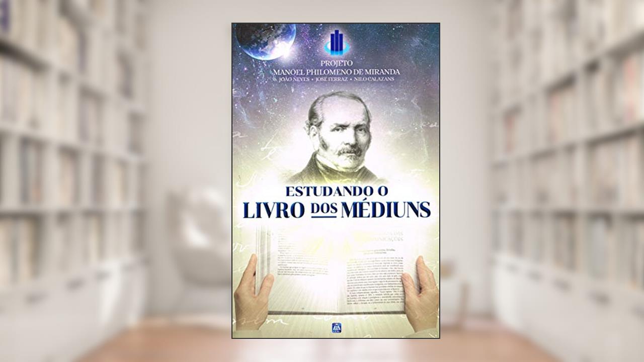Capa de Estudando o Livro dos Médiuns, do autor Capa Comum