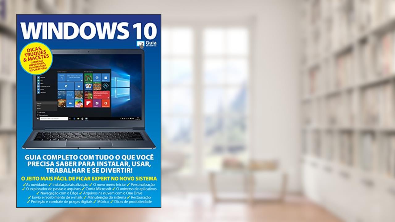 Capa de Guia Informática ed.03 Windows 10, do autor On Line Editora