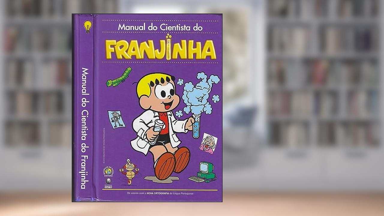 Manual do Cientista do Franjinha, do autor Mauricio de Sousa