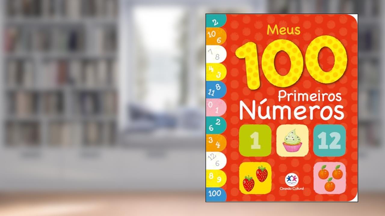 Capa de Meus 100 primeiros números, do autor Ciranda Cultural