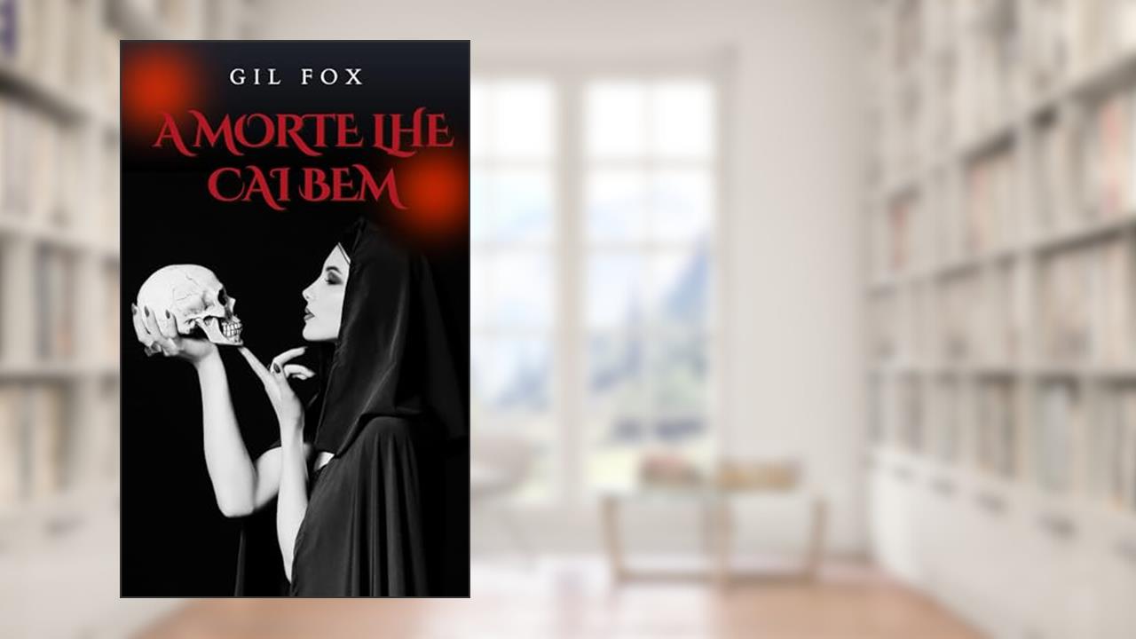 Capa de A morte lhe cai bem (A Noite mais escura Livro 6), do autor Gil Fox
