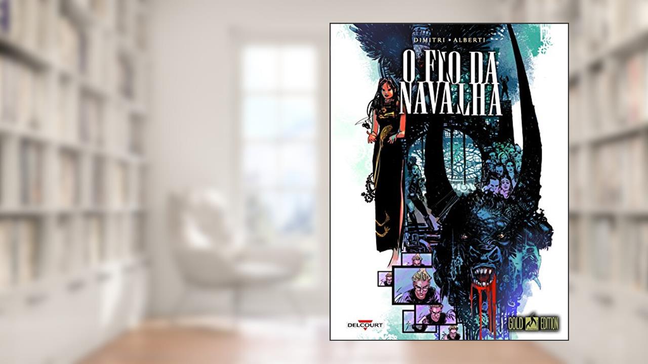 Capa de O Fio da Navalha, do autor Francesco Dimitri