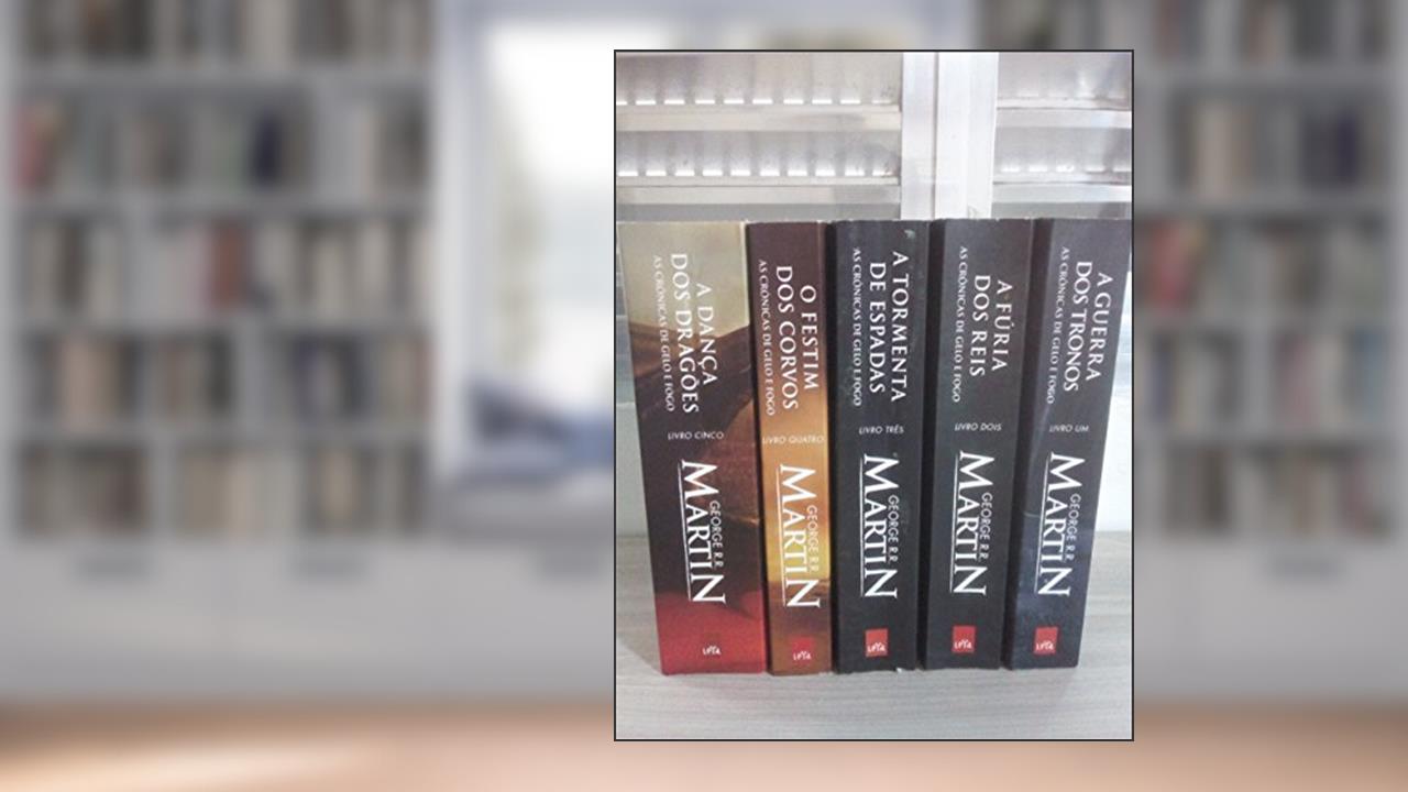 Capa de A Dança Dos Dragões - Coleção As Crônicas De Gelo E Fogo. Volume 5, do autor George R. R. Martin