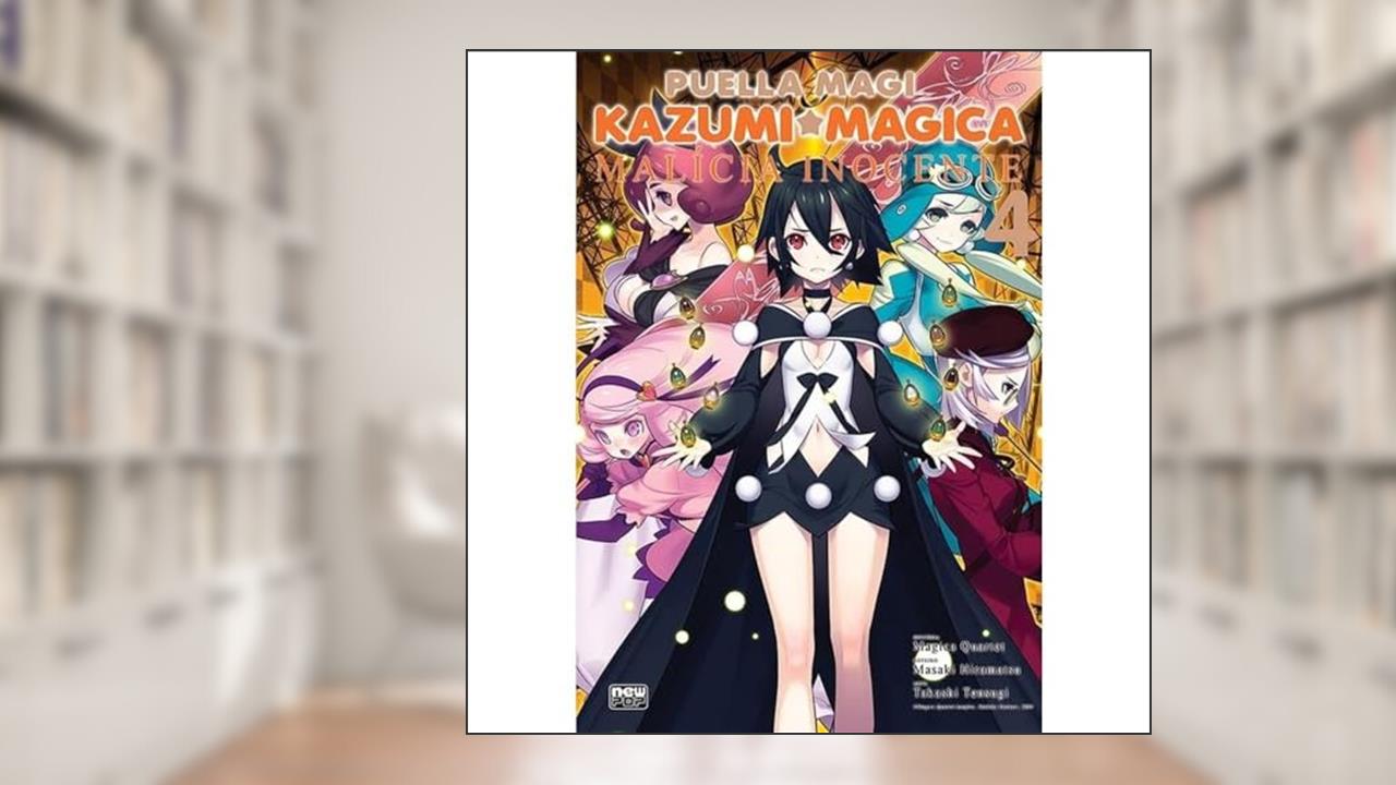 Capa de Kazumi Magica: Malicia Inocente - Volume 04, do autor Masaki Hiramatsu
