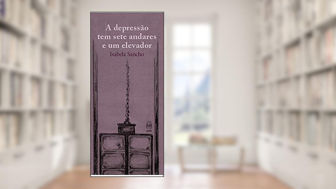 Capa de A Depressão tem sete andares e um elevador, do autor Isabela Sancho