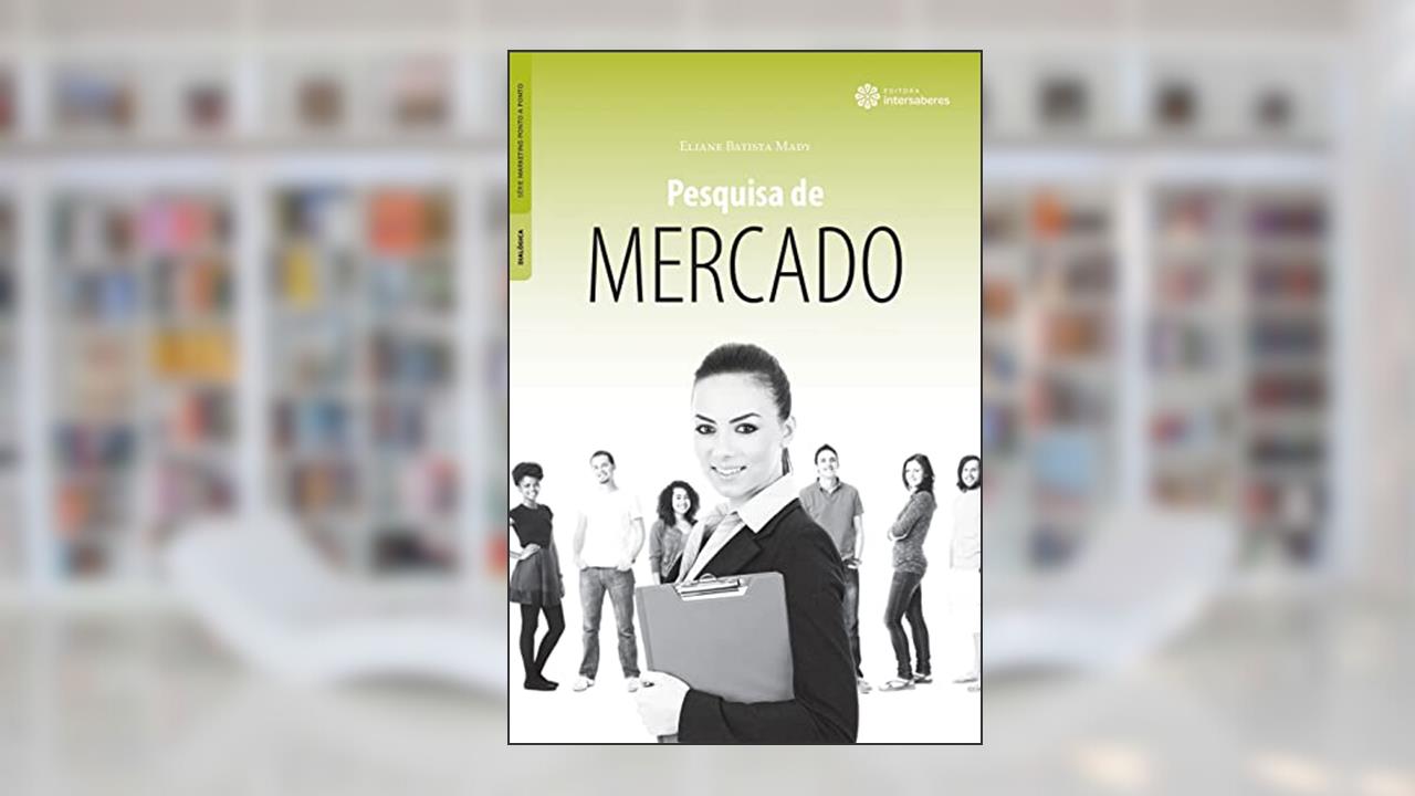 Capa de Pesquisa de mercado, do autor Eliane Batista Mady