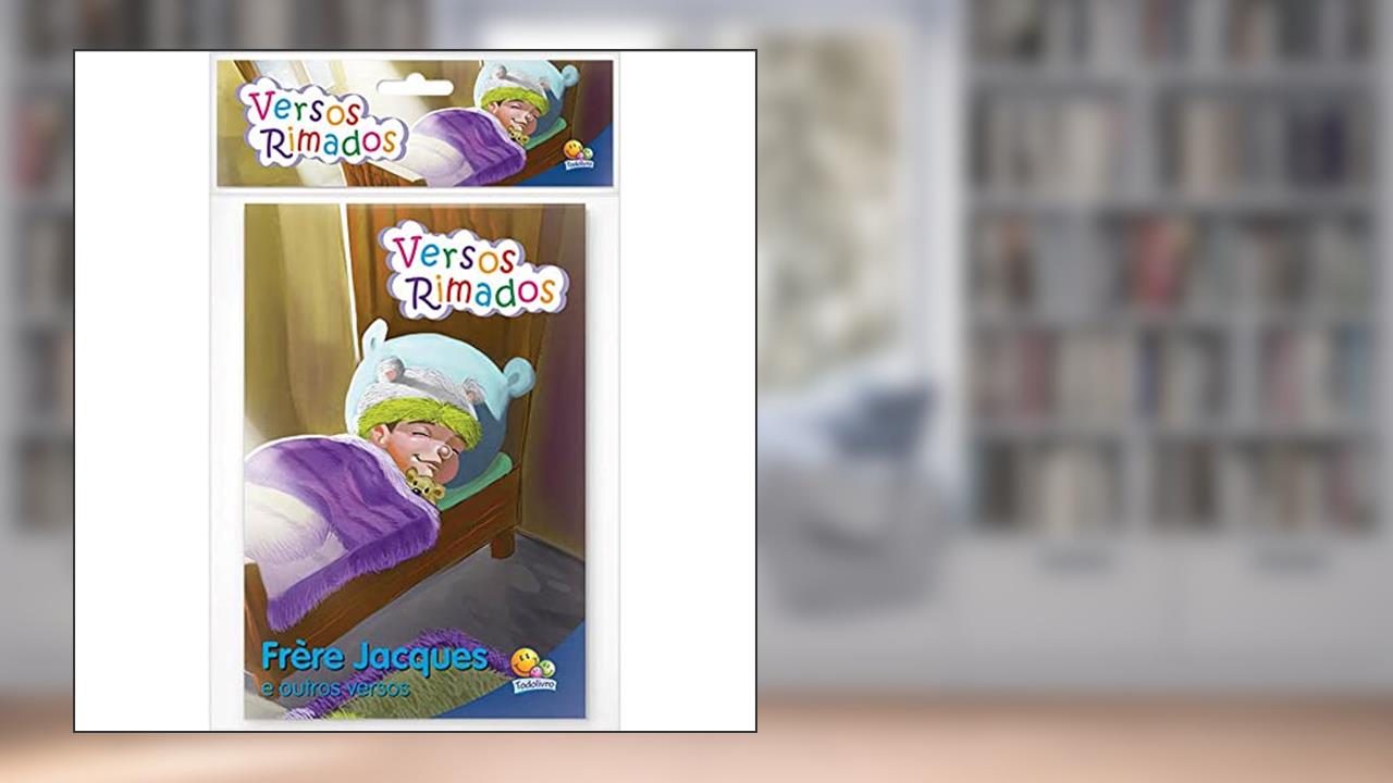 Capa de Versos Rimados - Coleção com 8 Unidades, do autor Todolivro