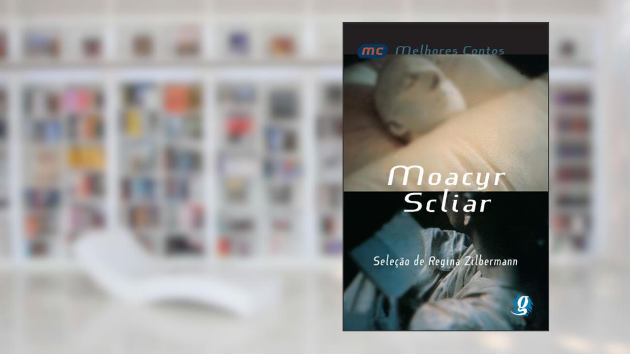 Capa de Melhores contos Moacyr Scliar: seleção de Regina Zilberman, do autor Moacyr Scliar