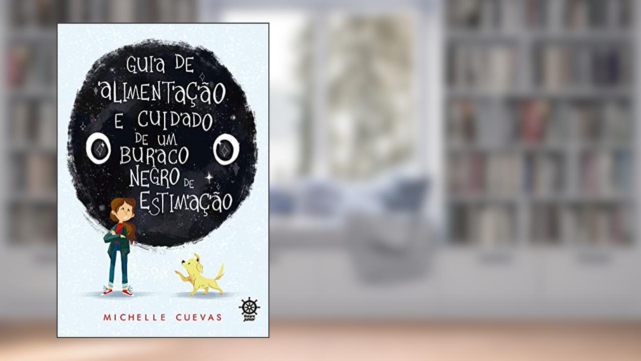 Capa de Guia de alimentação e cuidado de um buraco negro de estimação, do autor Michelle Cuevas