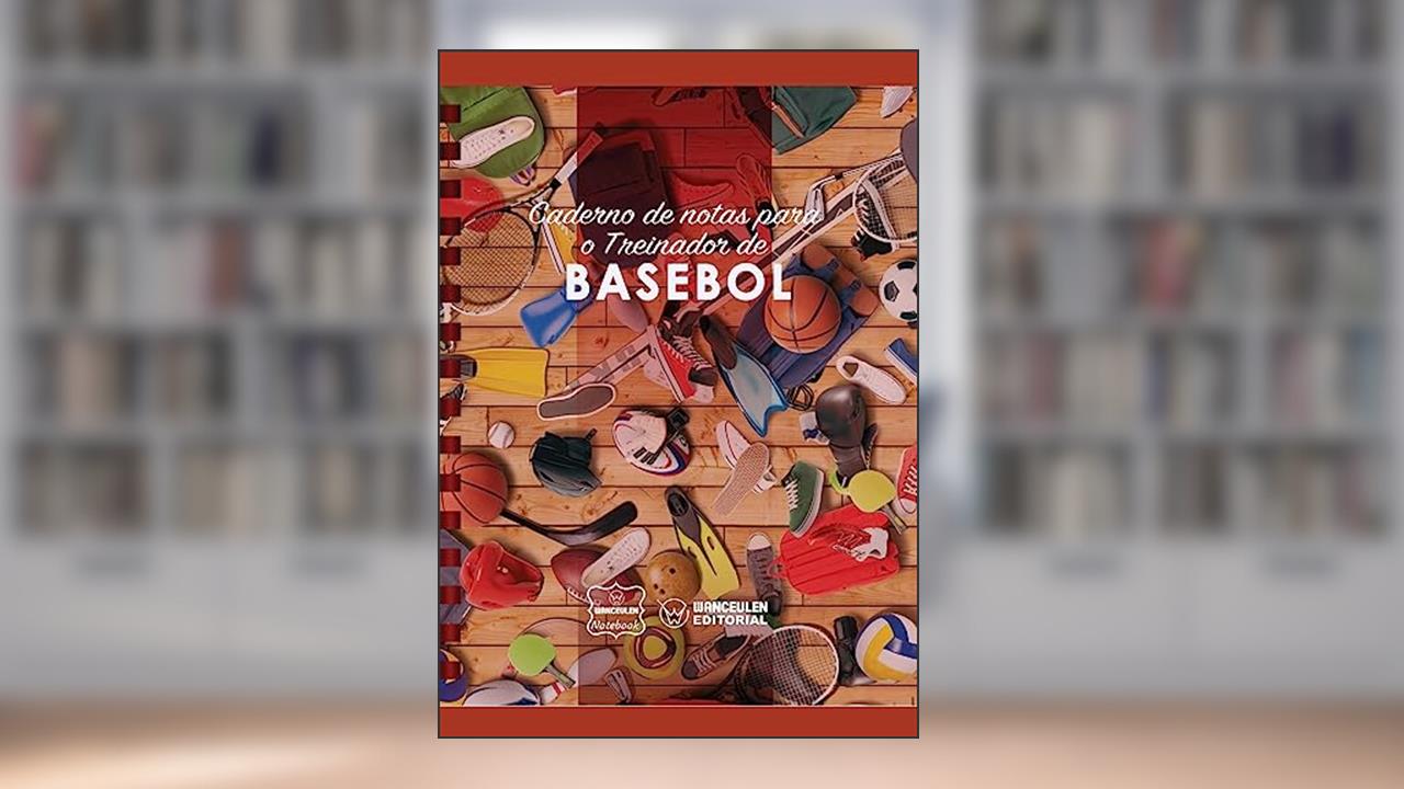 Capa de Caderno de notas para o Treinador de Basebol, do autor Wanceulen Notebook