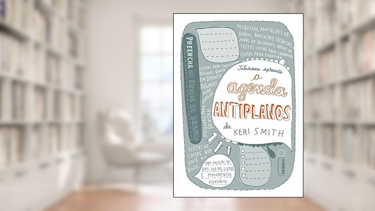 Capa de A Agenda Antiplanos, do autor Keri Smith