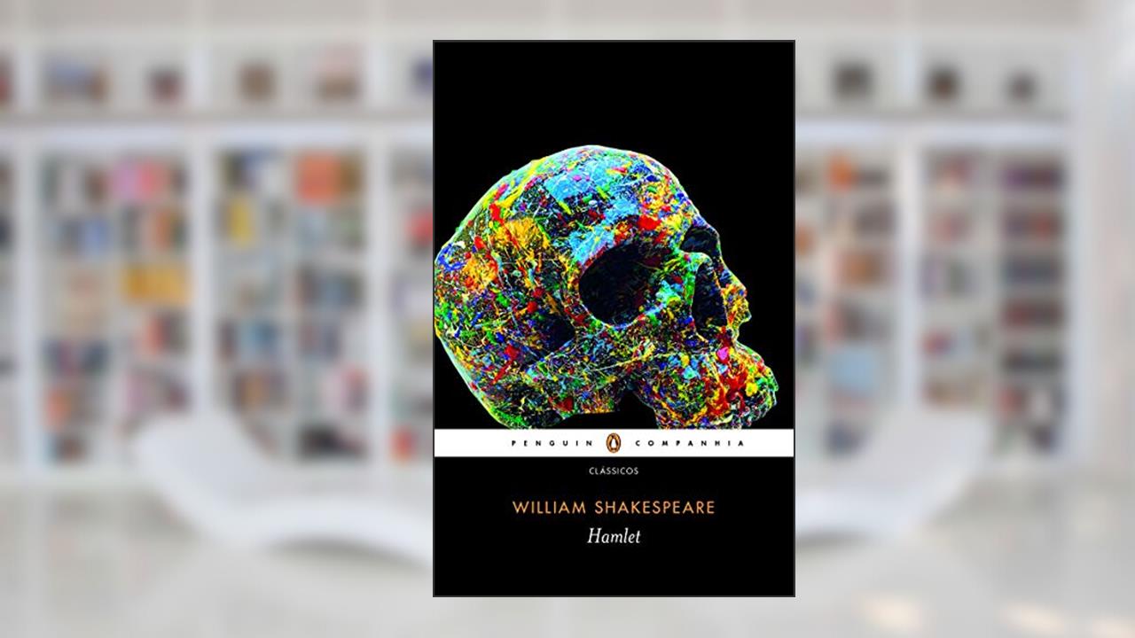 Capa de Hamlet, do autor William Shakespeare