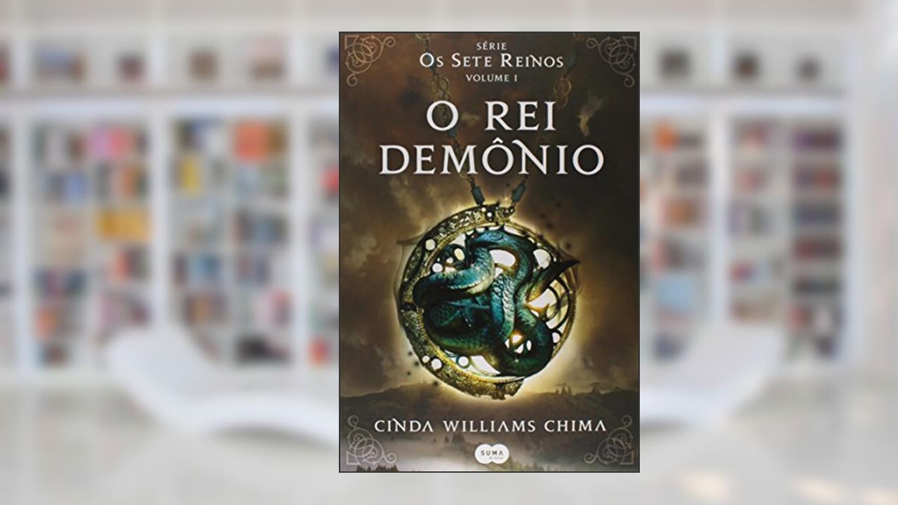 Capa de O rei demônio, do autor Cinda Williams Chima