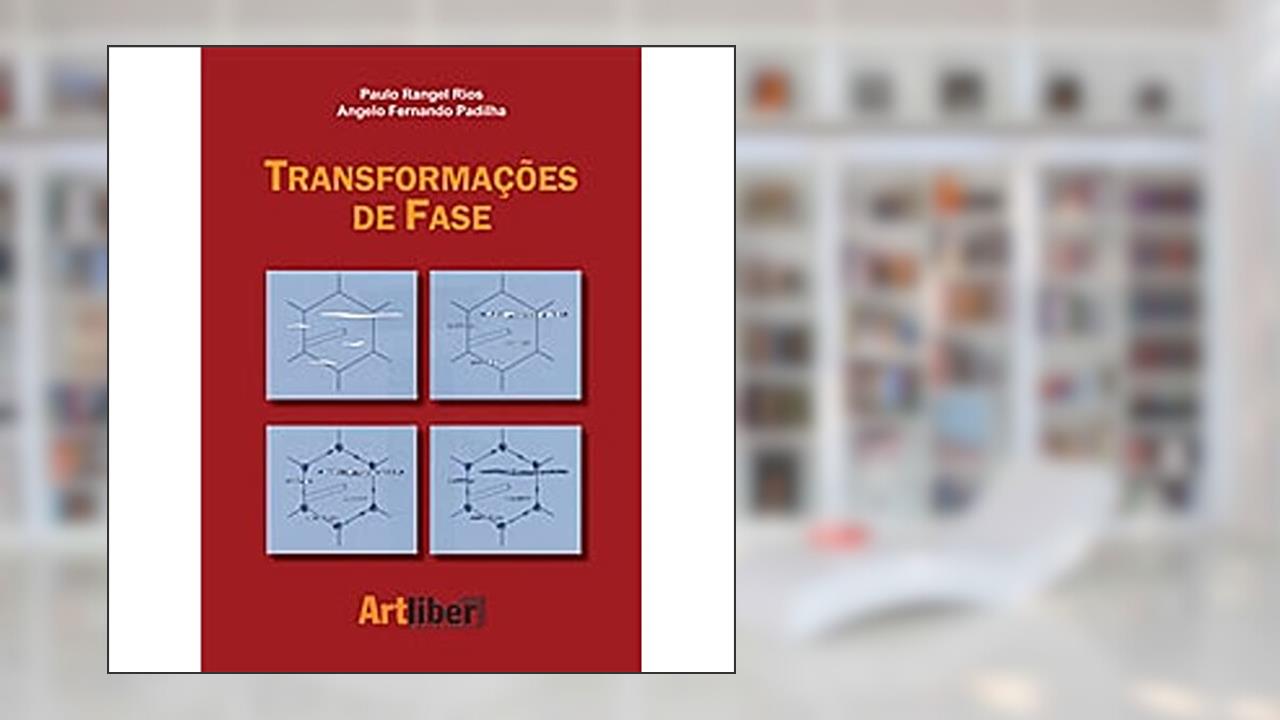 Capa de Transformações de Fase, do autor Paulo Rangel Rios
