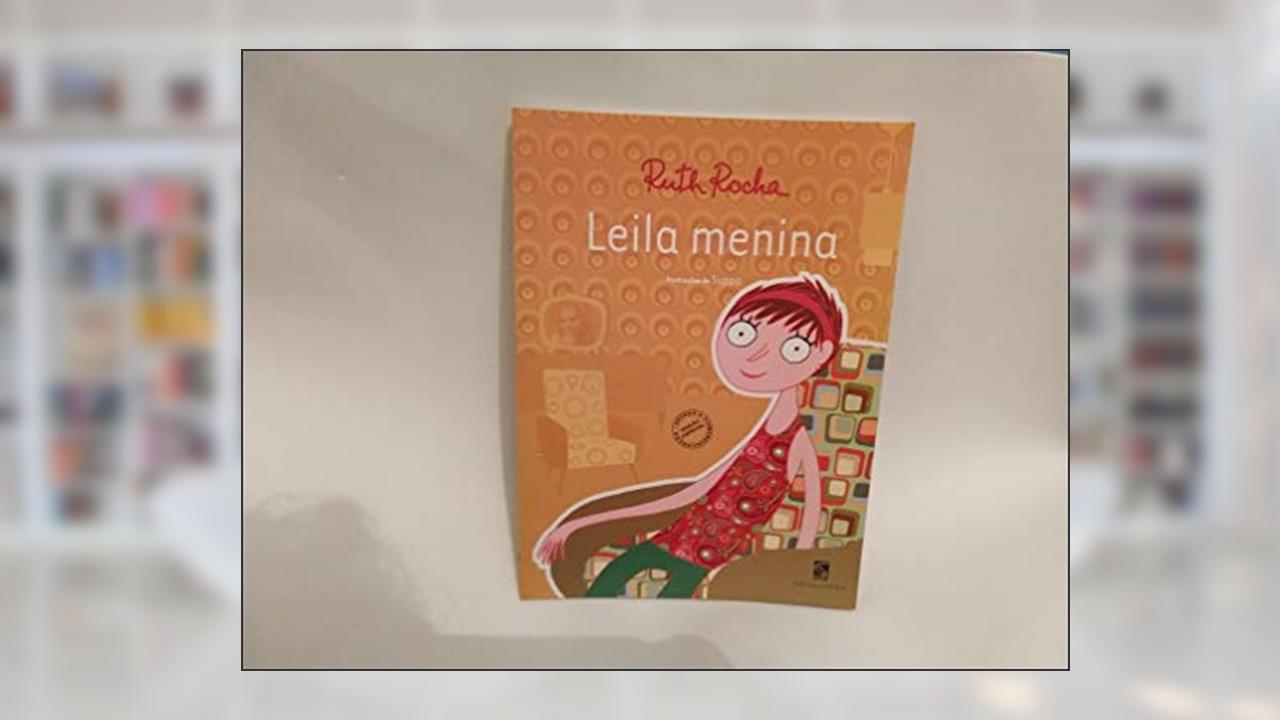 Capa de Leila menina, do autor Ruth Rocha