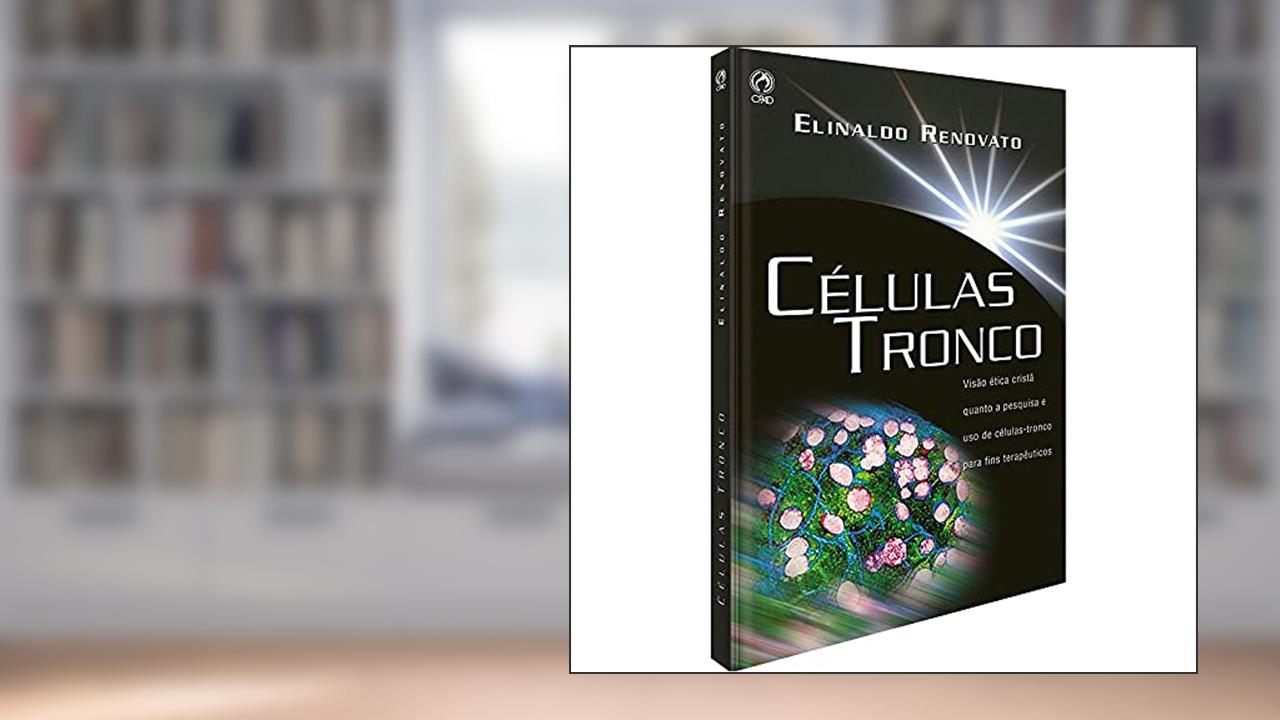 Capa de Células-tronco, do autor Elinaldo Renovato de Lima