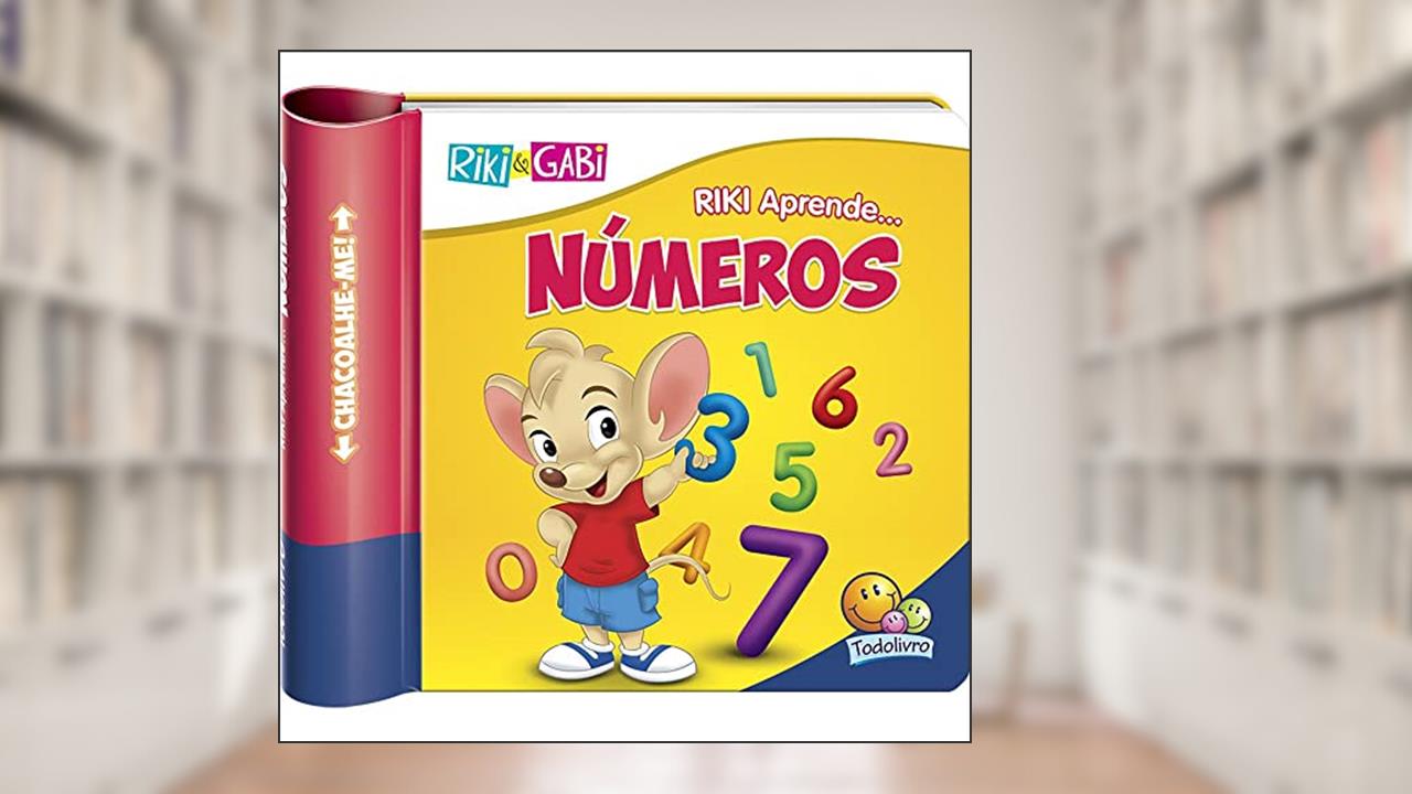 Capa de Chacoalhe-me: Números (Riki & Gabi), do autor Ruth Marschalek