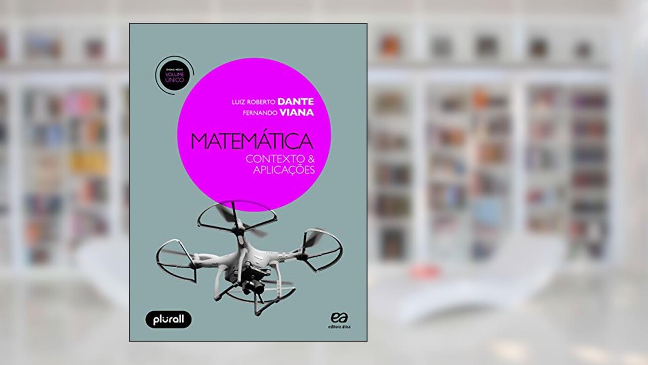 Capa de Matemática - Volume único: Contexto & aplicações, do autor Luiz Roberto Dante; Fernando Viana