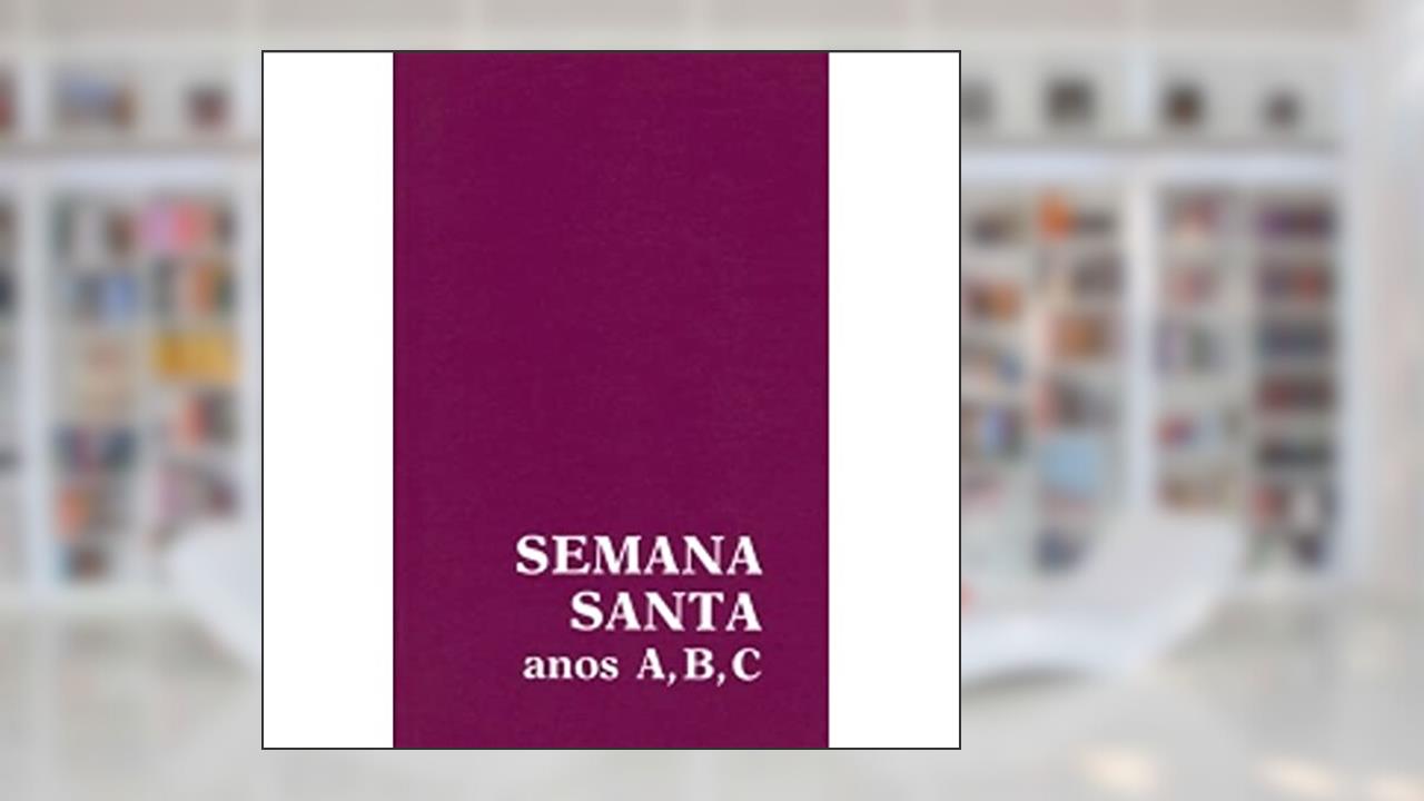 Capa de Semana Santa: Anos A, B, C, do autor Paulus Editora