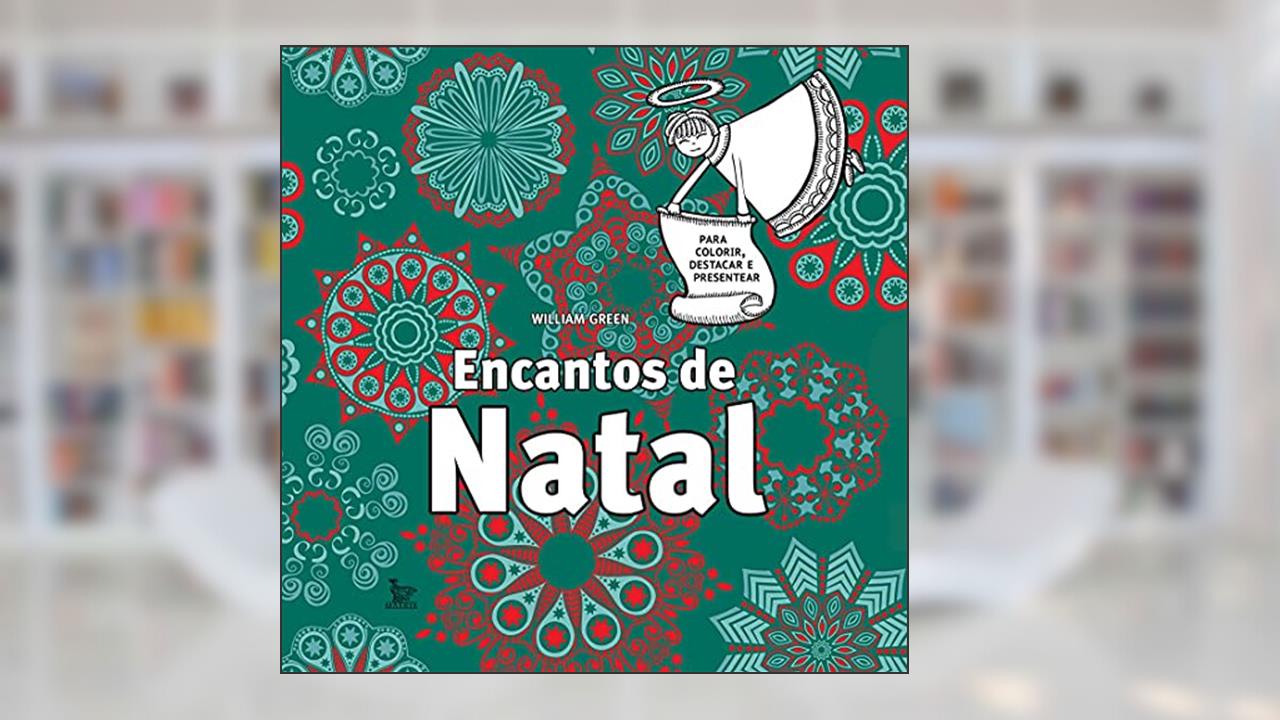 Capa de Encantos de natal, do autor William Green