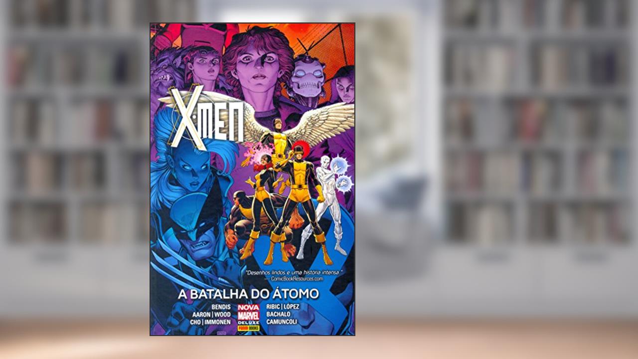 Capa de X-men: A Batalha do Átomo, do autor Brian MichaelBendis