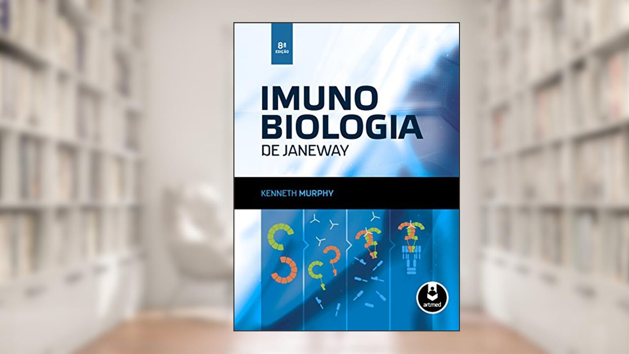 Capa de Imunobiologia de Janeway, do autor Kenneth M. Murphy
