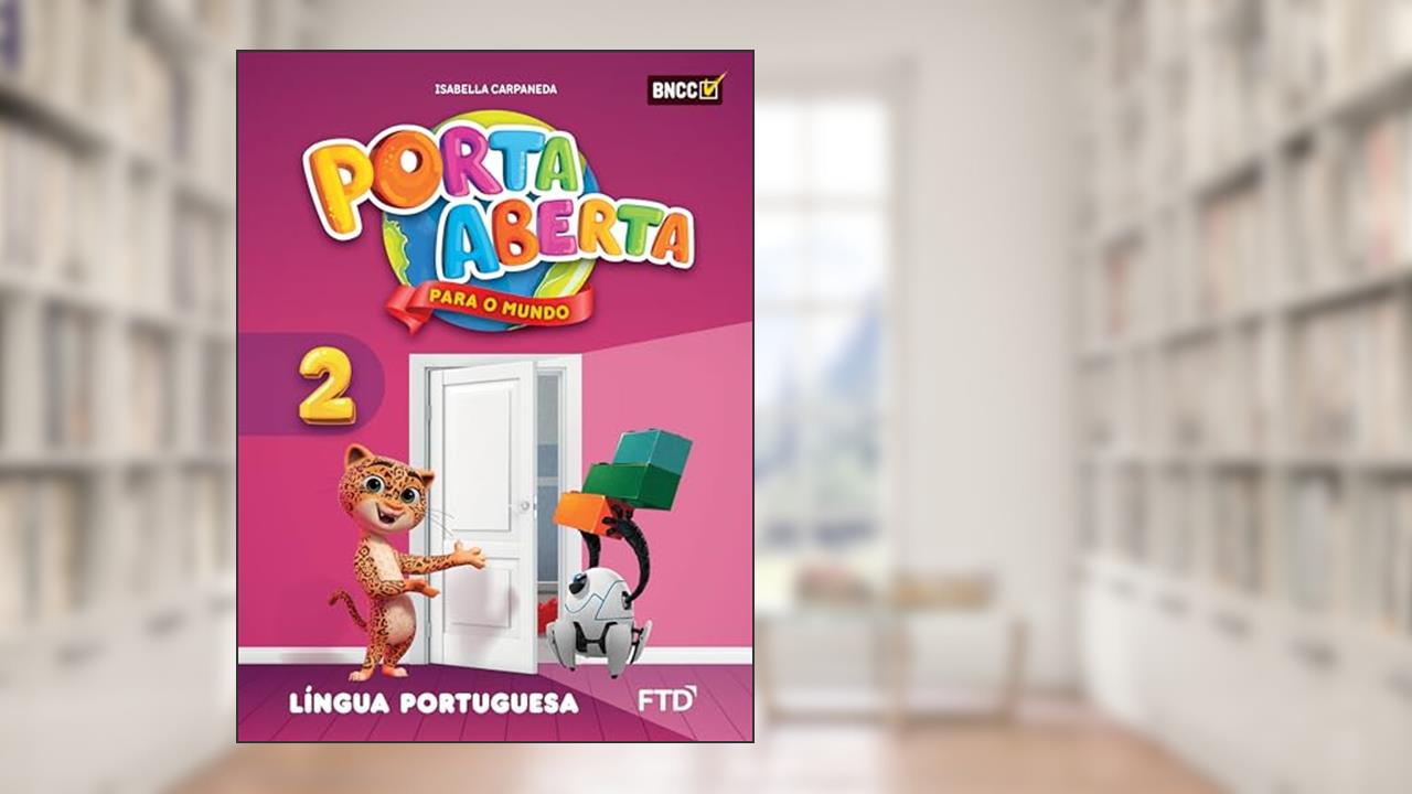 Capa de Porta Aberta Língua Portuguesa - 2º ano, do autor Isabella Carpaneda