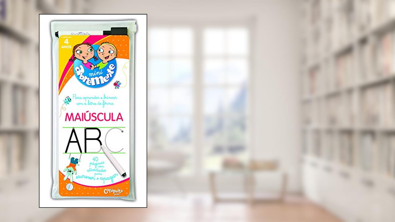 Capa de Abremente - Mini maiúscula: 1, do autor CATAPULTA EDITORES