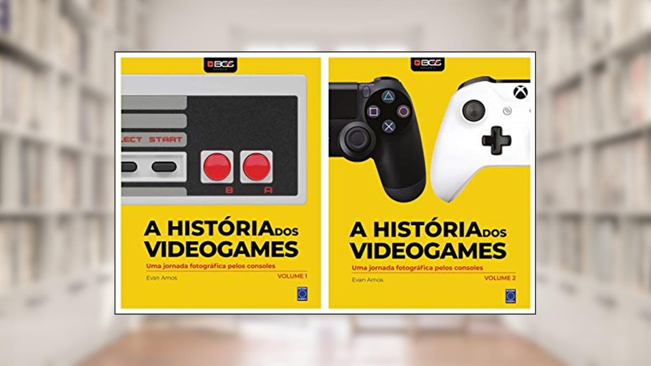Capa de A História dos Videogames (Coleção - 2 volumes), do autor Evan Amos
