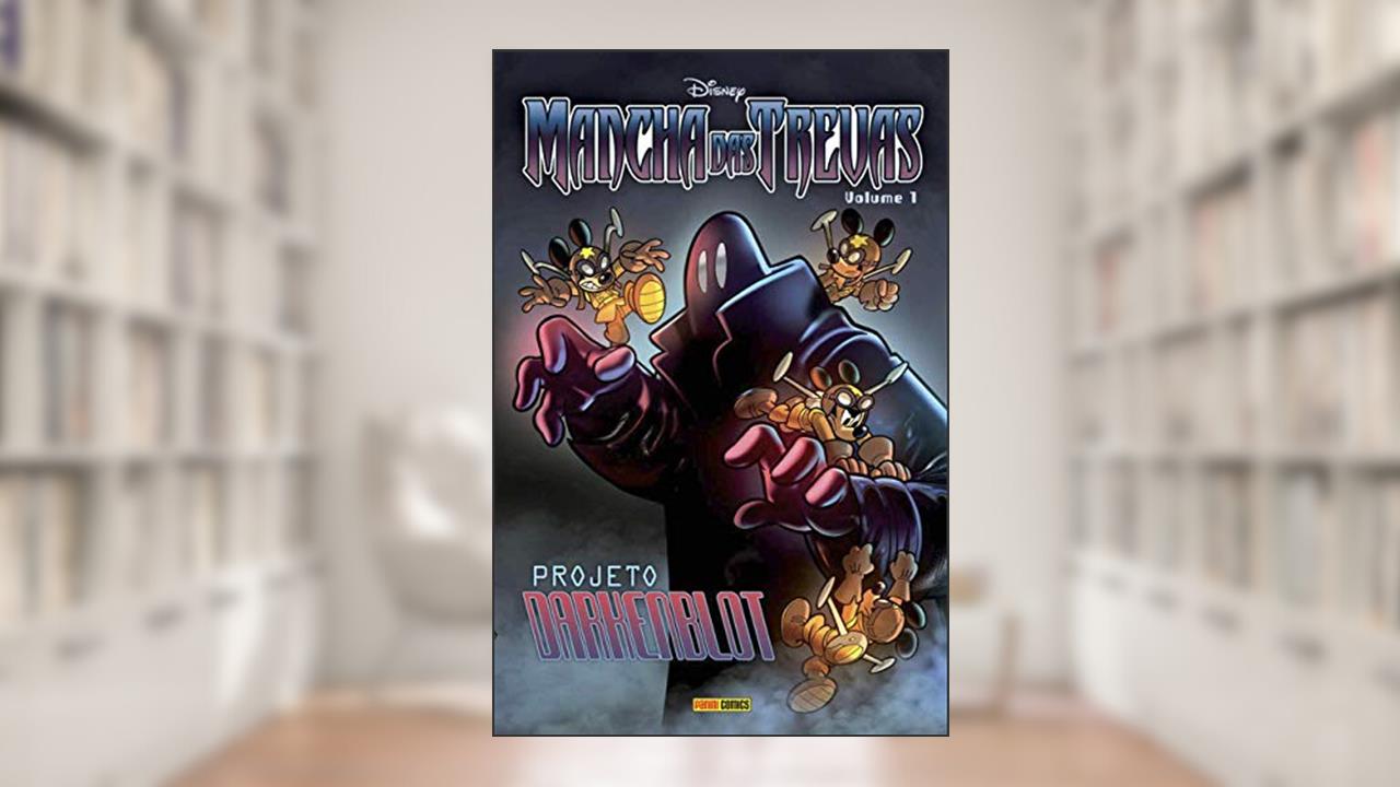 Capa de O Mancha das Trevas - Volume 1: Projeto Darkenblot - Capa Dura, do autor Casty