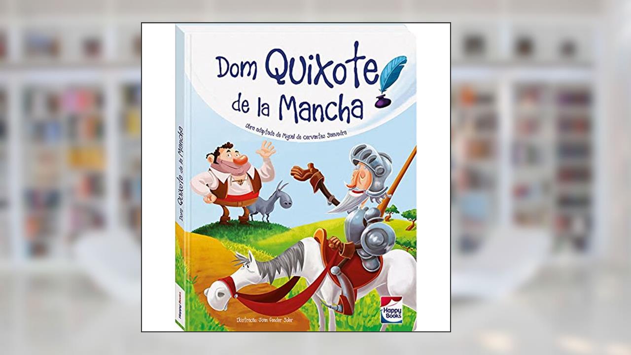 Capa de Dom Quixote de La Mancha, do autor Alejandra Celis  Agustín & Ramírez