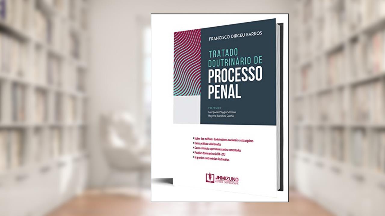 Capa de Tratado Doutrinário de Processo Penal, do autor Francisco Dirceu Barros