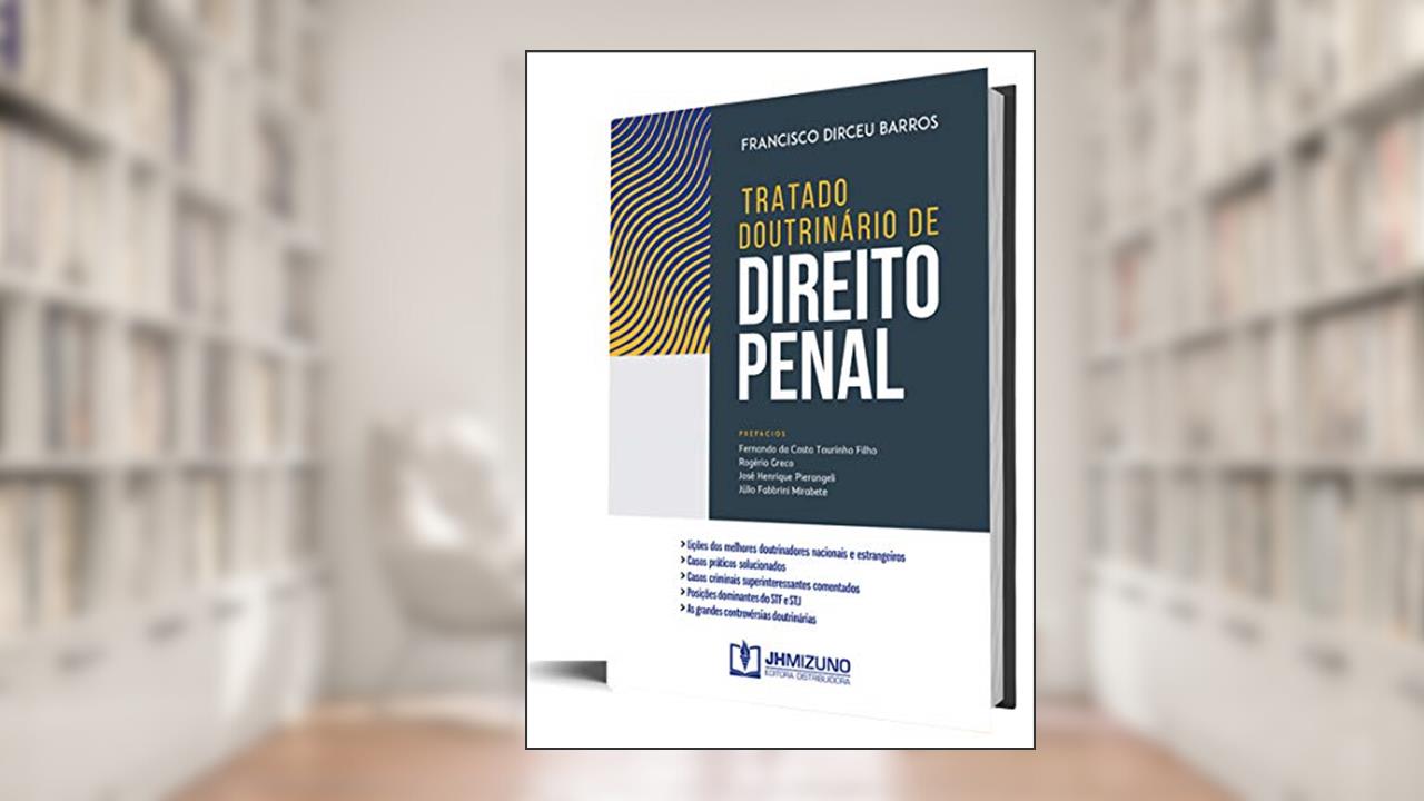 Capa de Tratado Doutrinário de Direito Penal, do autor Francisco Dirceu Barros