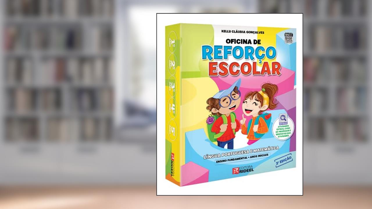 Capa de Coleção Oficina de Reforço Escolar, do autor Kelly Gonçalves