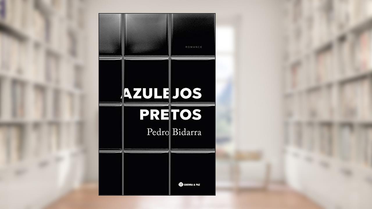 Capa de Azulejos Pretos, do autor Pedro Bidarra