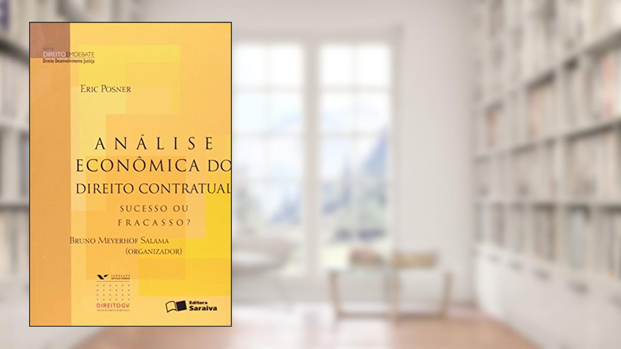 Capa de Análise econômica do direito contratual - 1ª edição de 2012: Sucesso ou fracasso?, do autor Eric Posner