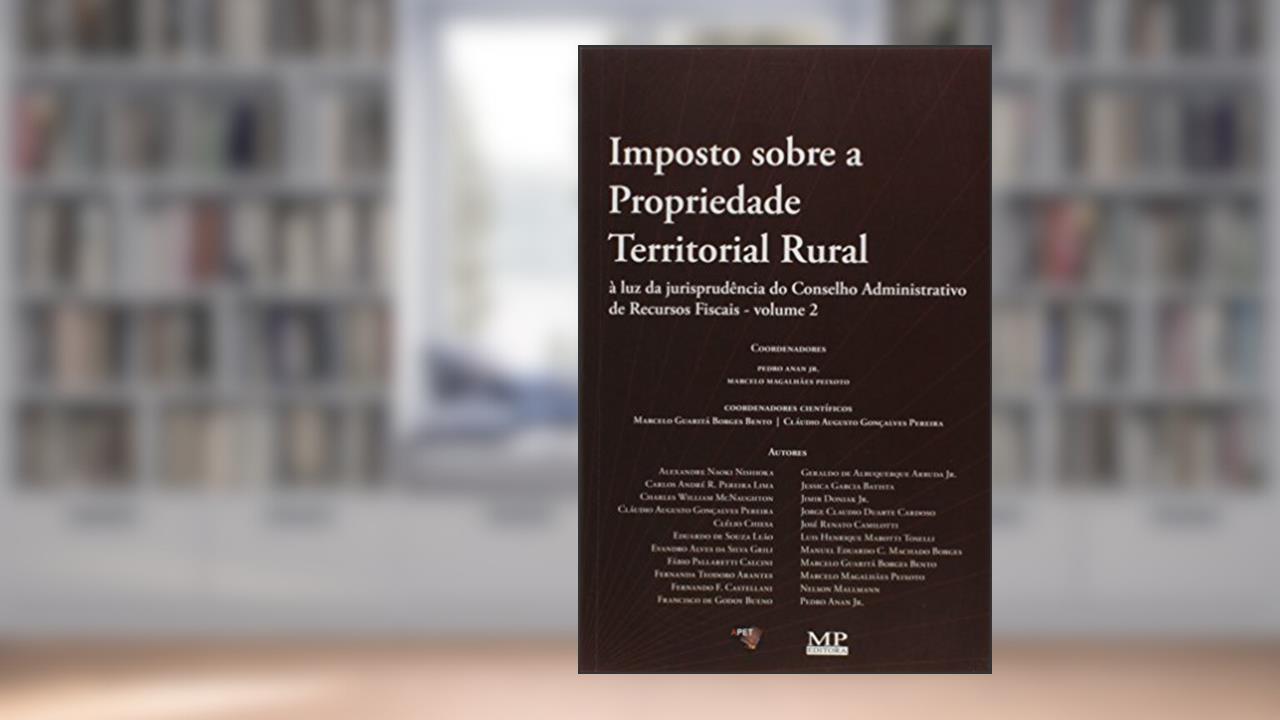 Capa de Imposto Sobre a Propriedade Territorial Rural, do autor Jr Pedro Anan