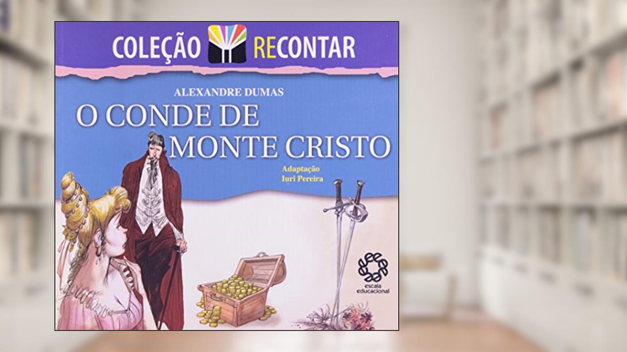 Capa de Conde de Monte Cristo, o - Col. Recontar, do autor Dumas/ Pereira