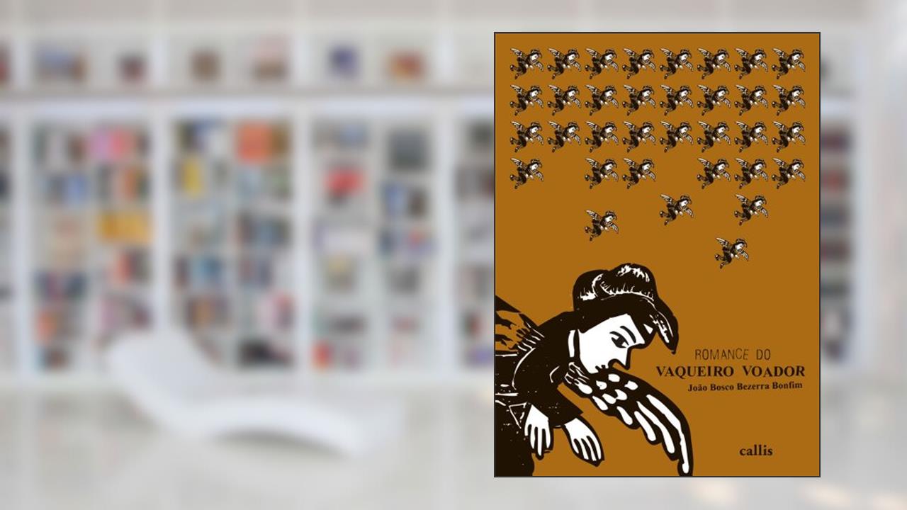 Capa de Romance do Vaqueiro Voador, do autor Bosco João