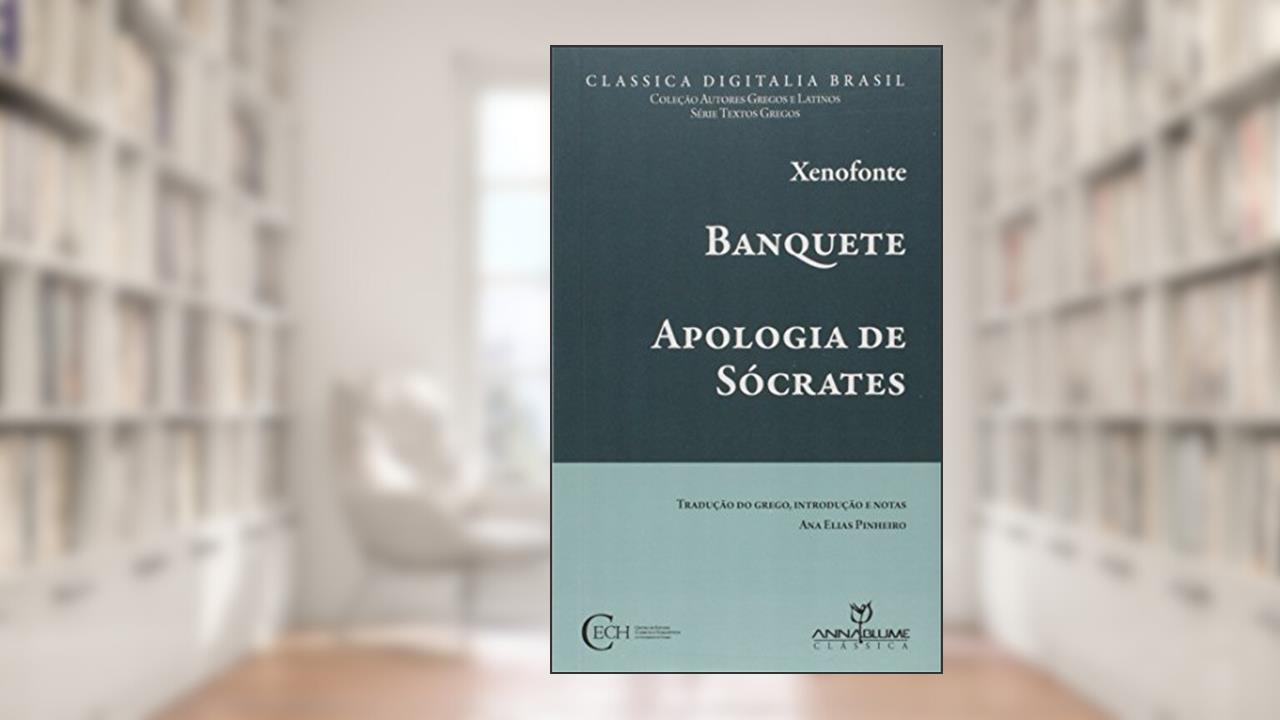 Capa de Banquete. Apologia de Sócrates, do autor Vários Autores