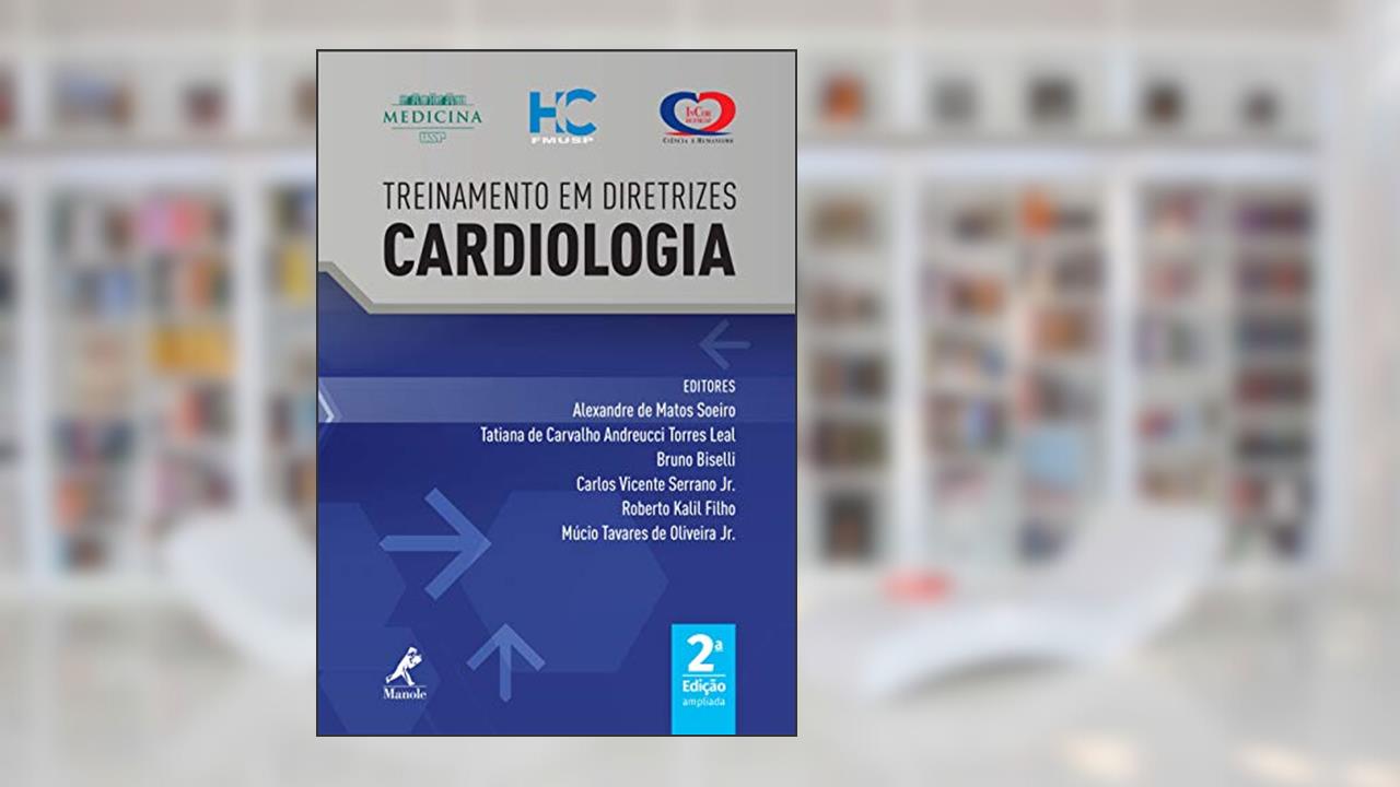 Capa de Treinamento em Diretrizes Cardiologia 2ª Edição, do autor Trícia Navarro Xavier Cabral
