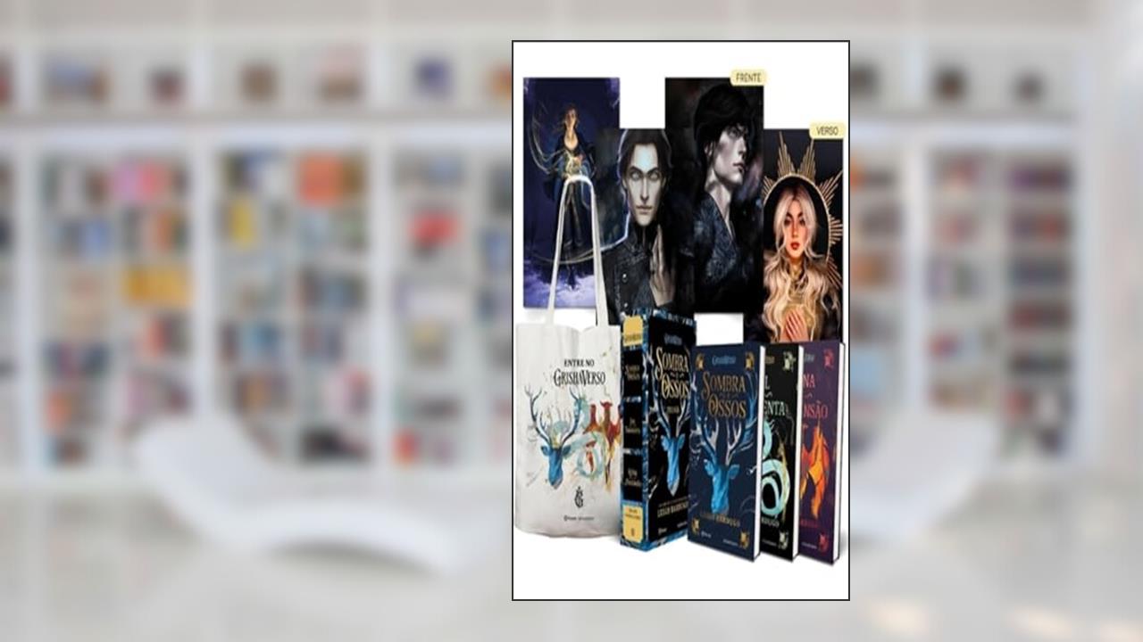 Capa de BOX TRILOGIA SOMBRA E OSSOS (ECOBAG + 3 PÔSTERES), do autor Leigh Bardugo