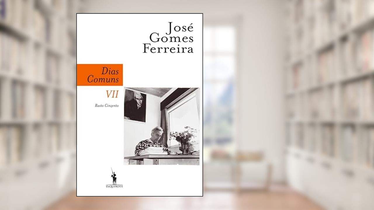 Capa de Dias Comuns VII - Rasto Cinzento, do autor José Gomes Ferreira