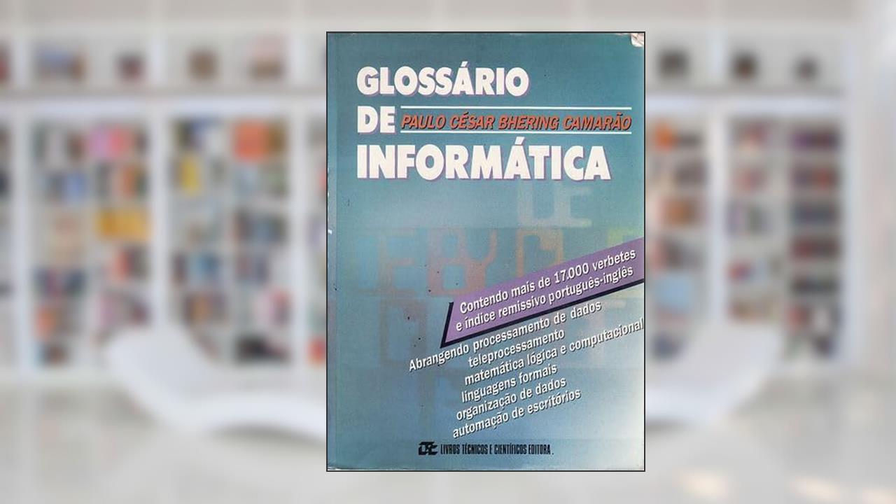 Capa de Glossario De Informatica (Portuguese Edition), do autor Paulo Cesar Bhering Camarao