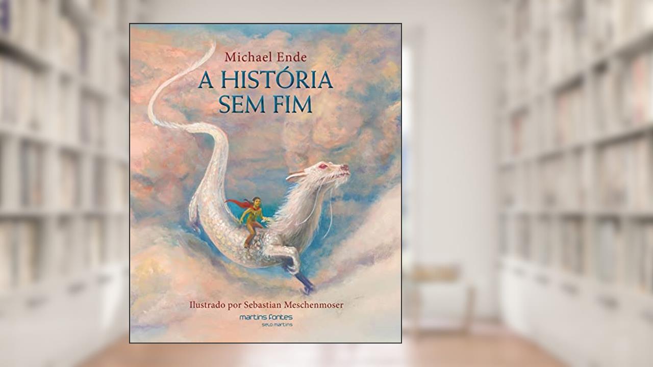 Capa de História sem fim, A, do autor Michael Ende