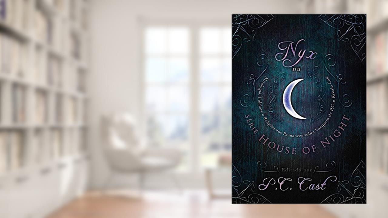 Capa de Nyx na Série House of Night, do autor P. C. Cast