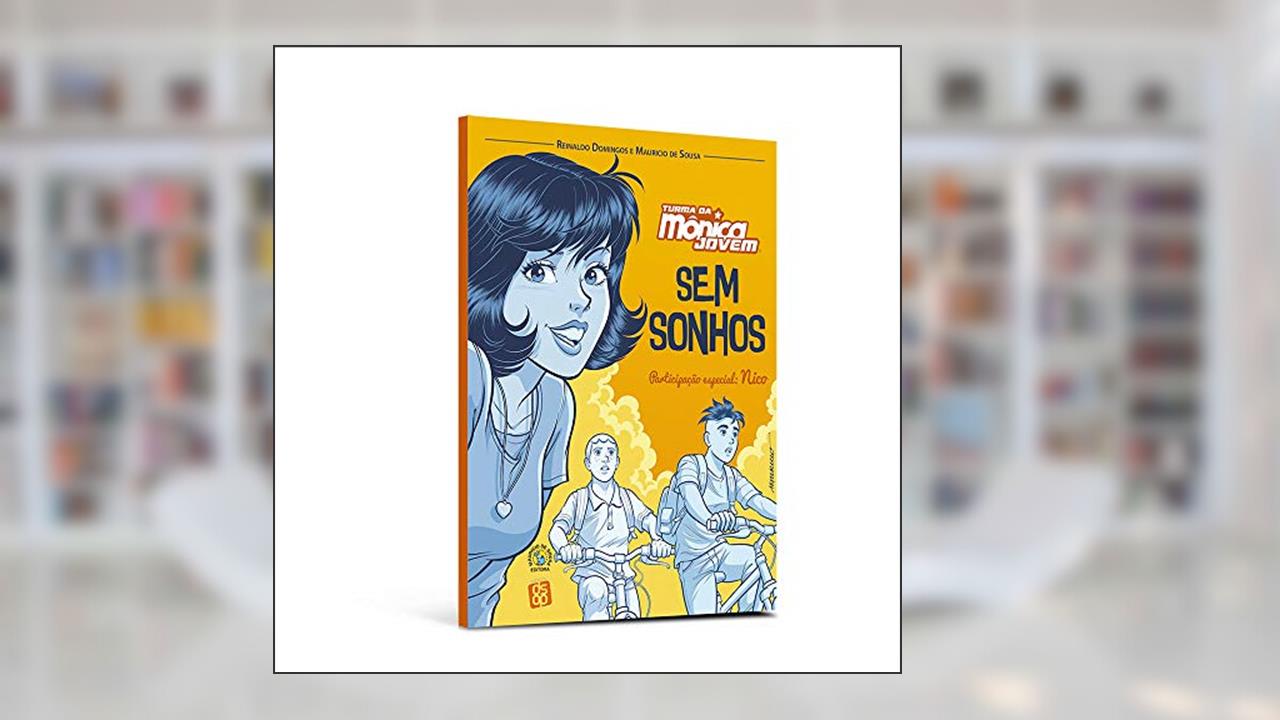 Capa de Turma da Mônica e Nico: em sem Sonhos, do autor Reinaldo Domingos